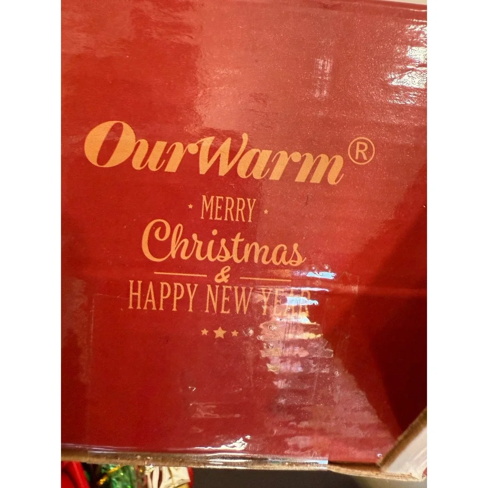 Christmas Vintage Red Truck Decor Pickup Truck In Original Box
